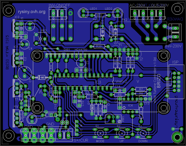 Sterownik Brizo PCB - montaż