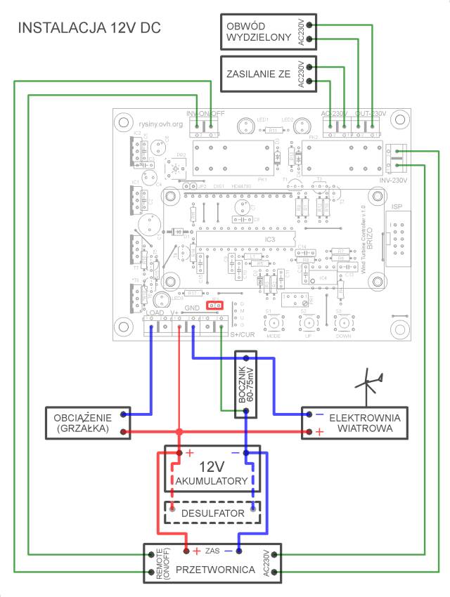 schemat blokowy 12V